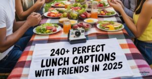 240+Perfect Lunch Captions with Friends in 2025