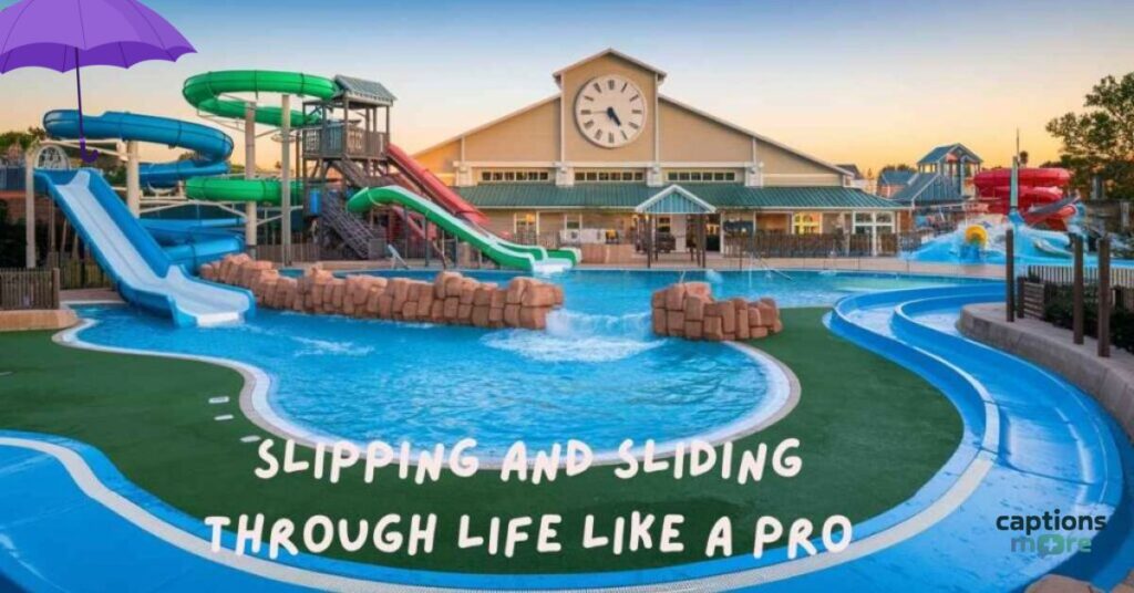 Adventure-Filled Water Park Captions