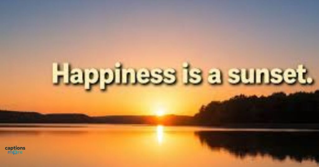 Beautiful Sunset Captions for Instagram
