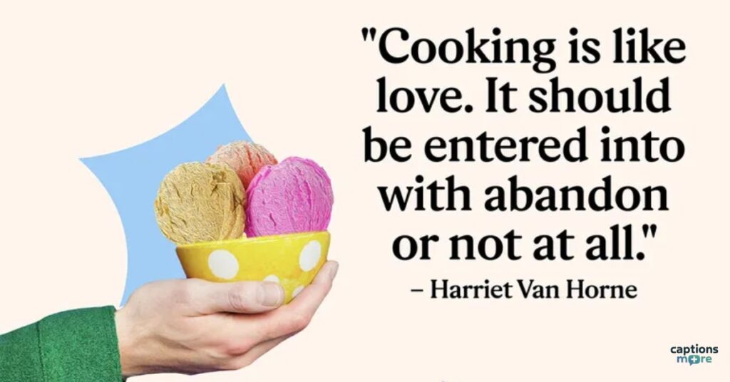 Captions for Food Lovers