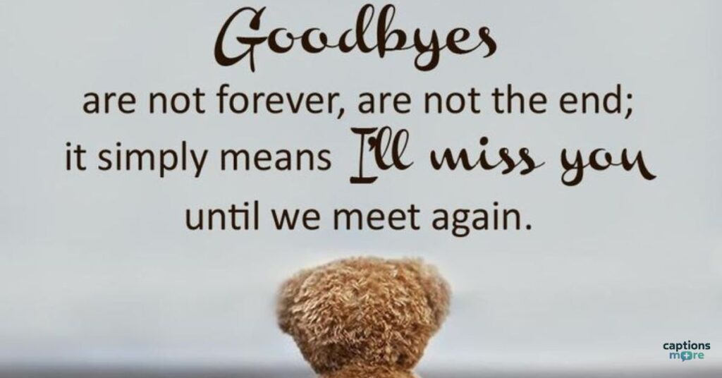 Farewell to Friends
