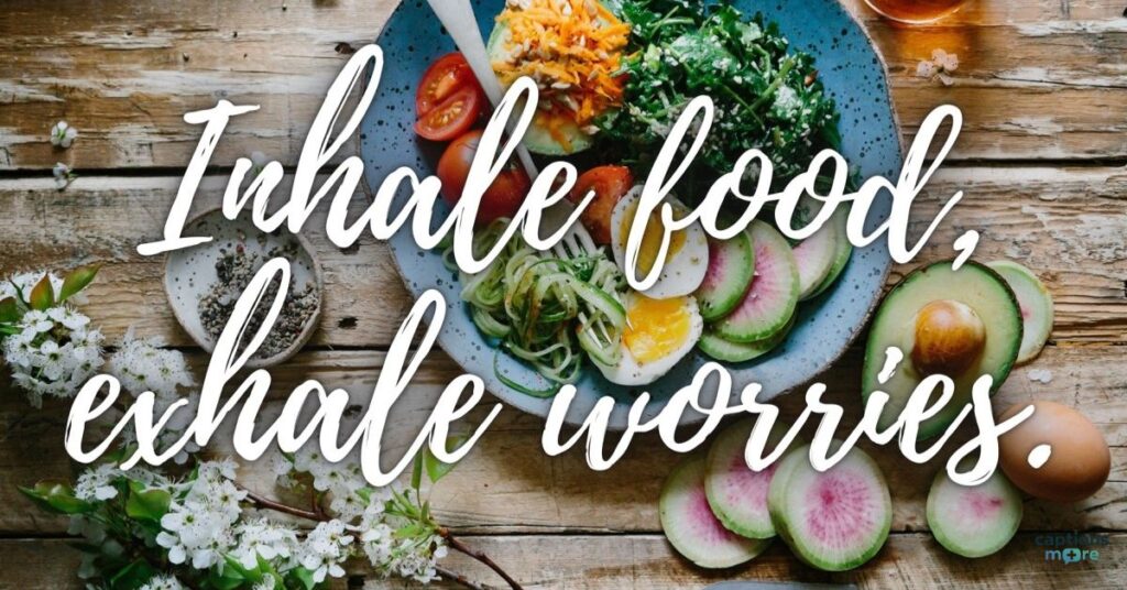 Fun and lighthearted lunch captions