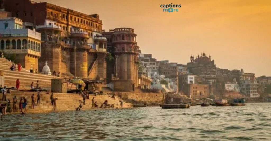 Ganga River Beauty Instagram Captions