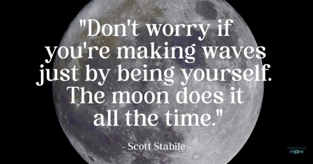 Night Moon Captions for Instagram