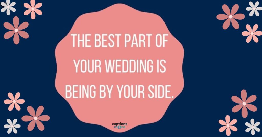 Short & Sweet Sister Wedding Captions with Emojis