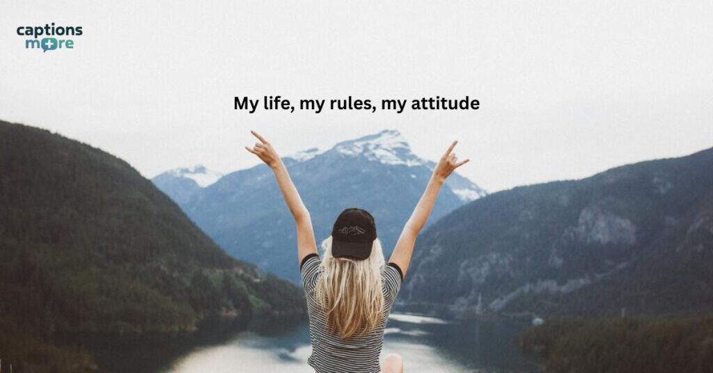 caption of attitude