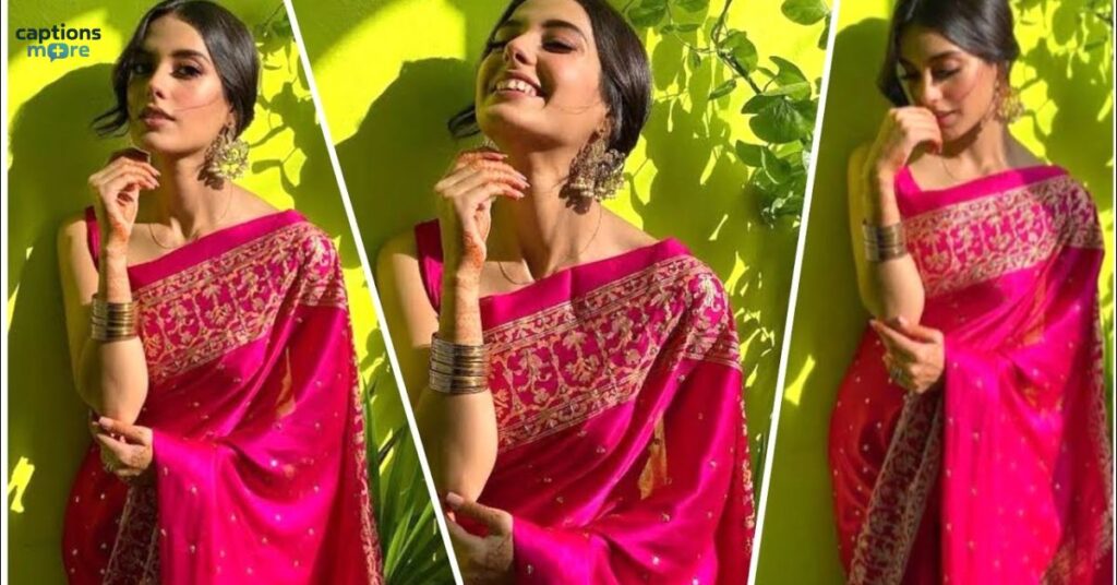 Instagram Saree Captions For Girls Attitude