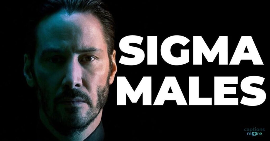 Sigma Male Captions One Word

