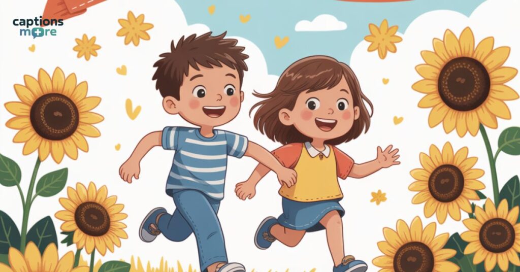 Adventurous Sibling Captions for Fun Memories