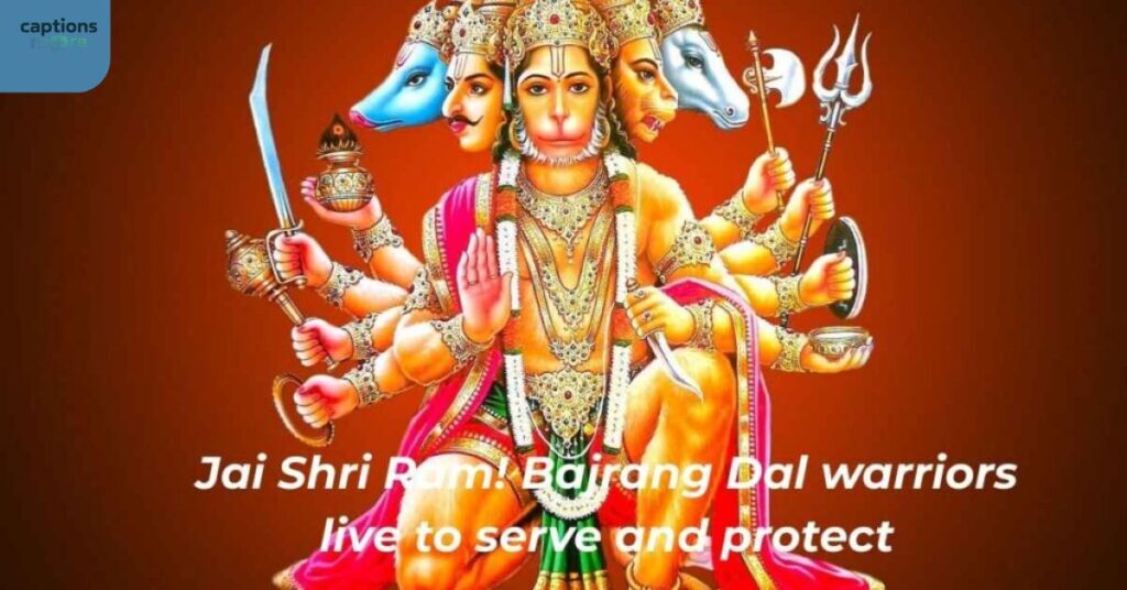 Bajrang Dal Captions For Instagram in Hindi (1)