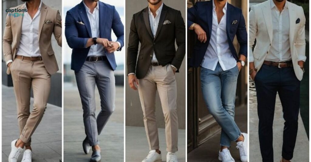Casual Blazer Captions