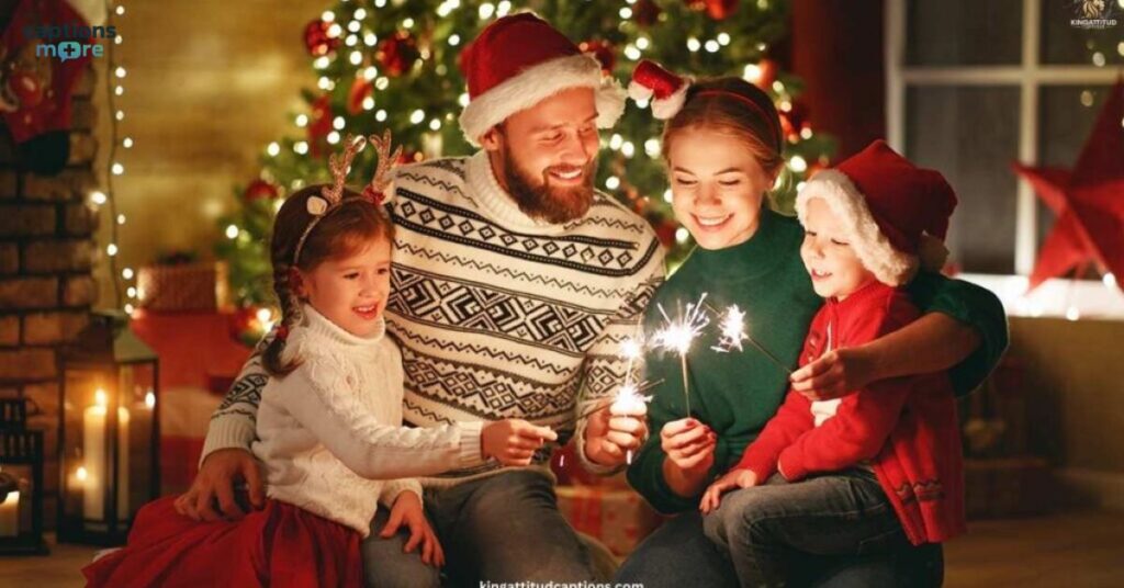 Heartwarming Family Christmas Captions for Instagram
