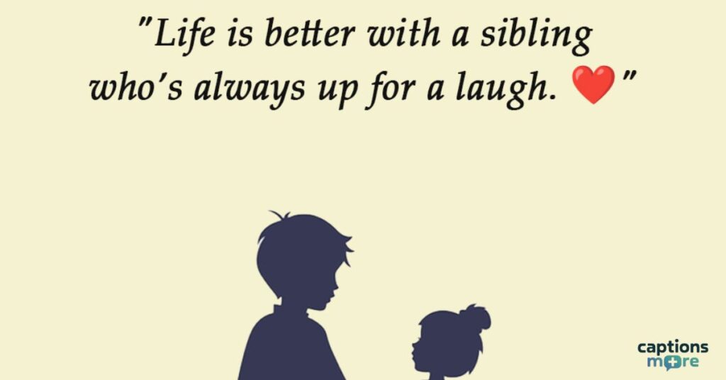 Our Favorite Brother and Sister Captions for Instagram