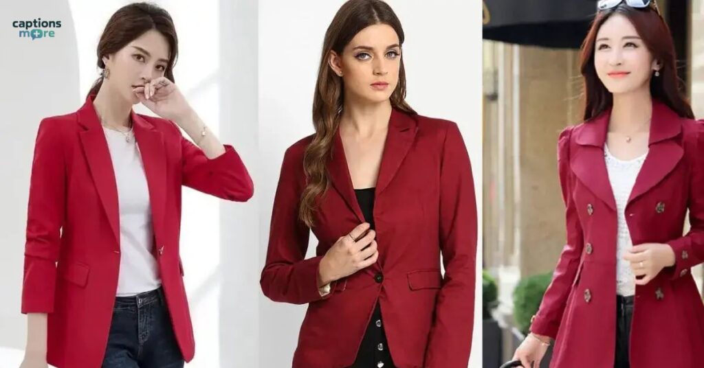 Stylish Blazer Captions